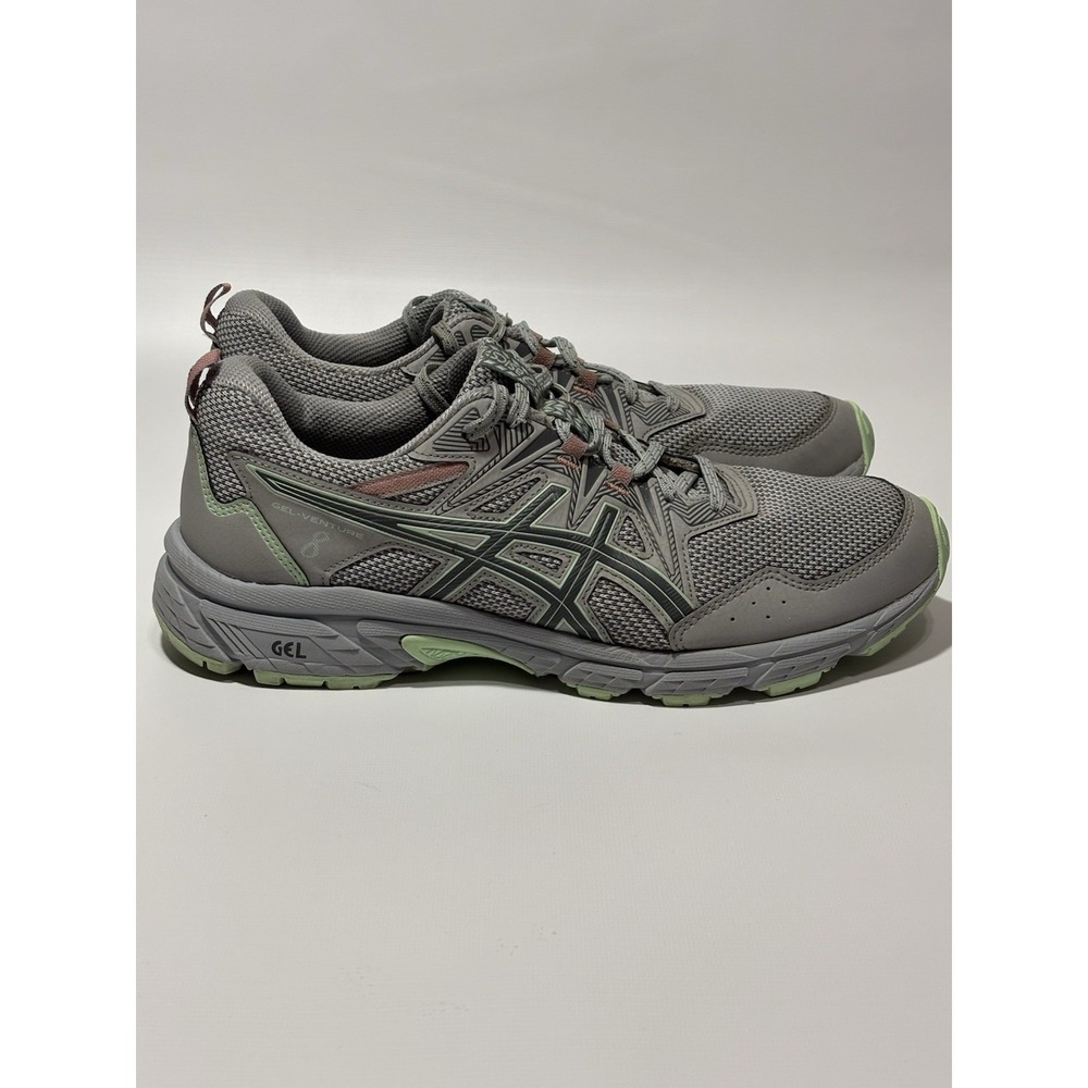 Asics‎ Running Shoes Womens 11 Grey Gel-Venture 8 Trail Sneakers 1012B230 Mesh - Picture 6 of 11